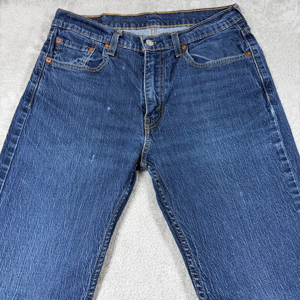 Levis 527 Bootcut Jeans Mens‎ 32x30 (Fits 30x29) Blue Medium Wash Denim
